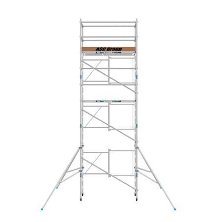 Andamio Aluminio Plegable Profesional Altura De Trabajo 3,85m