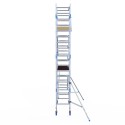 Torre Móvil Económica Alumexx 6,2m Altura de Trabajo, Ancha 135x190