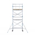 Torre Móvil Económica Alumexx 6,2m Altura de Trabajo, Ancha 135x190