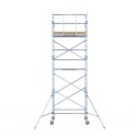 Torre Móvil Económica Alumexx 7,2m Altura de Trabajo, Ancha 135x190