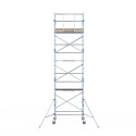 Torre Móvil Económica Alumexx 8,2m Altura de Trabajo, Ancha 135x190