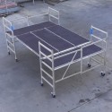 Andamio plegable multiplaforma 190x340 cm – Altura de trabajo 3 m