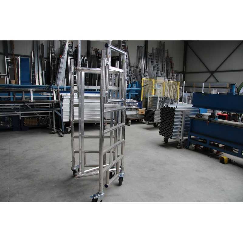 Andamio Plegable de Aluminio 4,10m Altura [Homologado]
