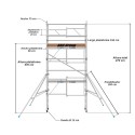 Andamio de Aluminio 5 Metros Plegable - ASC Spain