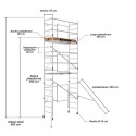Andamio Plegable 6,5 m Completo de Aluminio | ASC Andamios