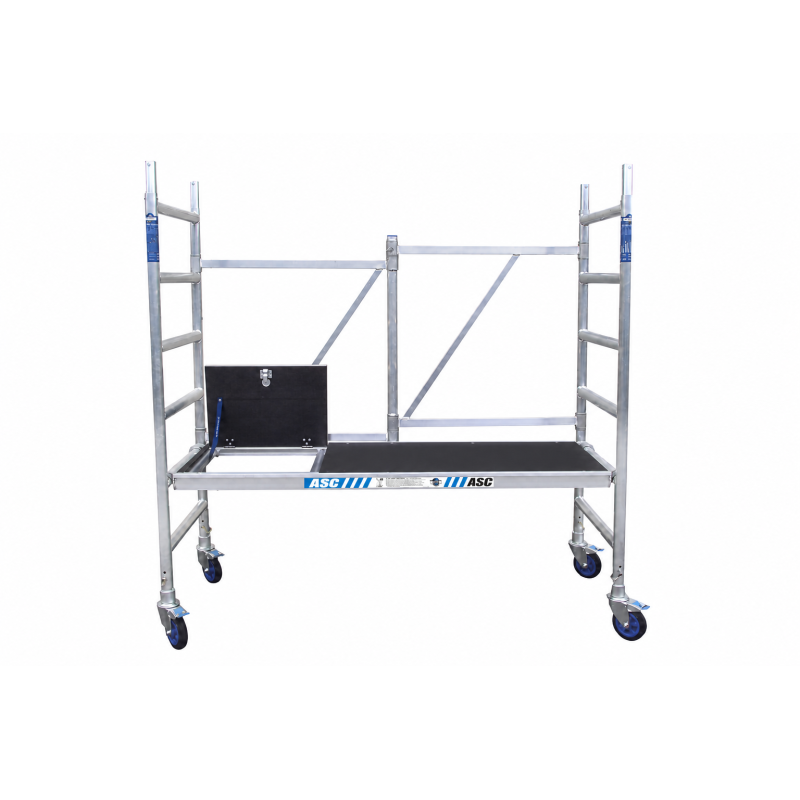Andamio Plegable Aluminio Modelo A con Ruedas Barato