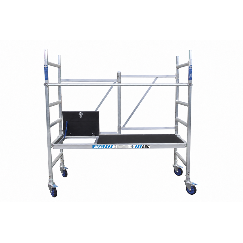 Andamio Plegable 3 m con Trampilla y Barandilla | ASC Premium