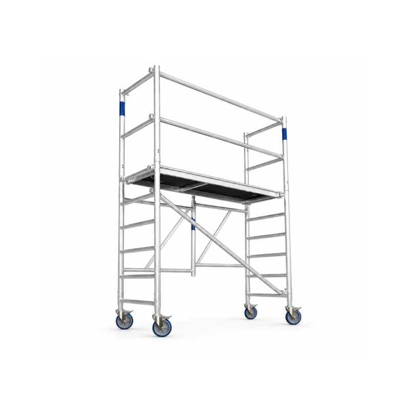 Andamio Plegable de Aluminio 4,10m Altura [Homologado]