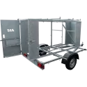 X Carrier remolque para torres moviles