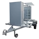 X Carrier remolque para torres moviles