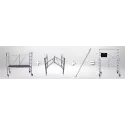 Andamio de Aluminio Plegable 4m de altura de trabajo