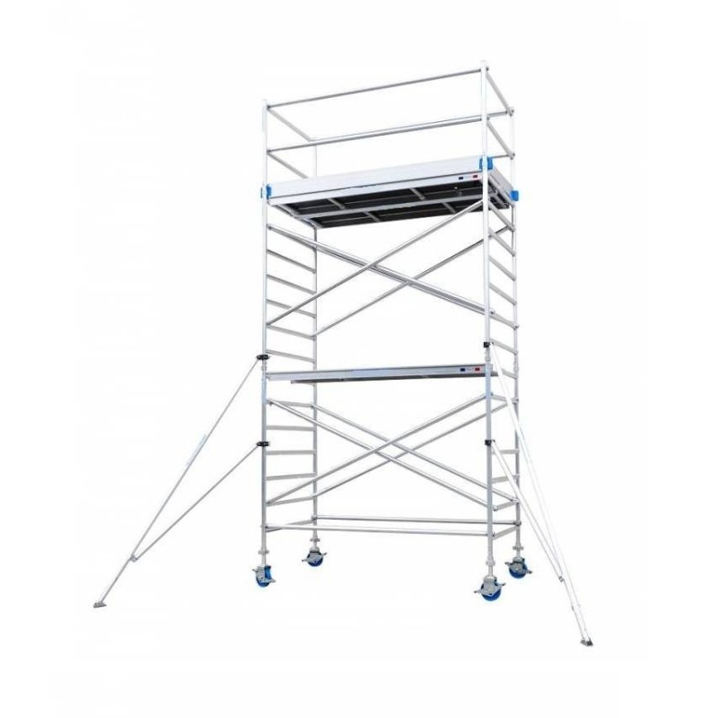 Andamio Torre móvil de aluminio ancha 190cm