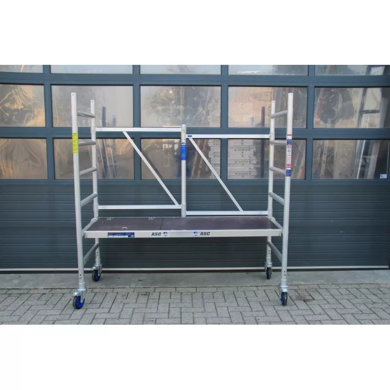 Andamio plegable aluminio Modelo A (multi, ampliable )