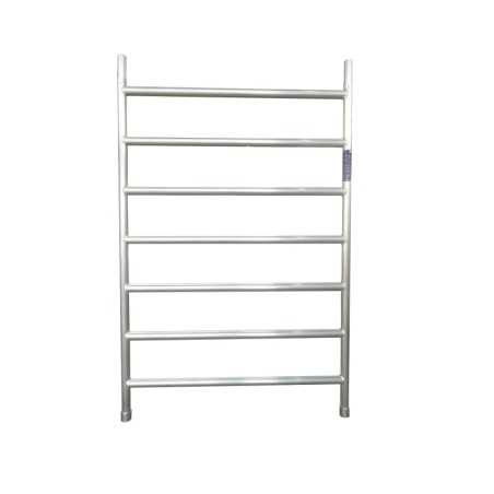 Andamio Aluminio Plegable Profesional Altura De Trabajo 3m Sin Trampilla